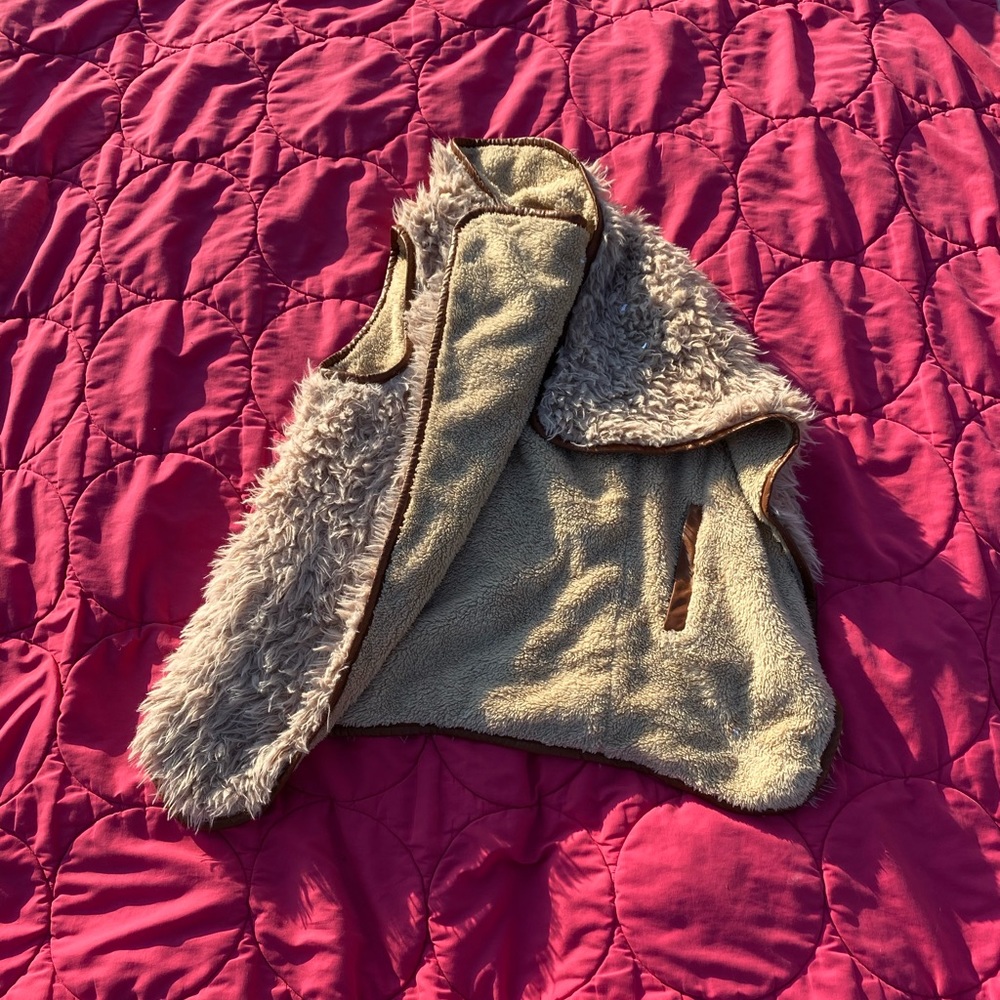 Fuzzy vest